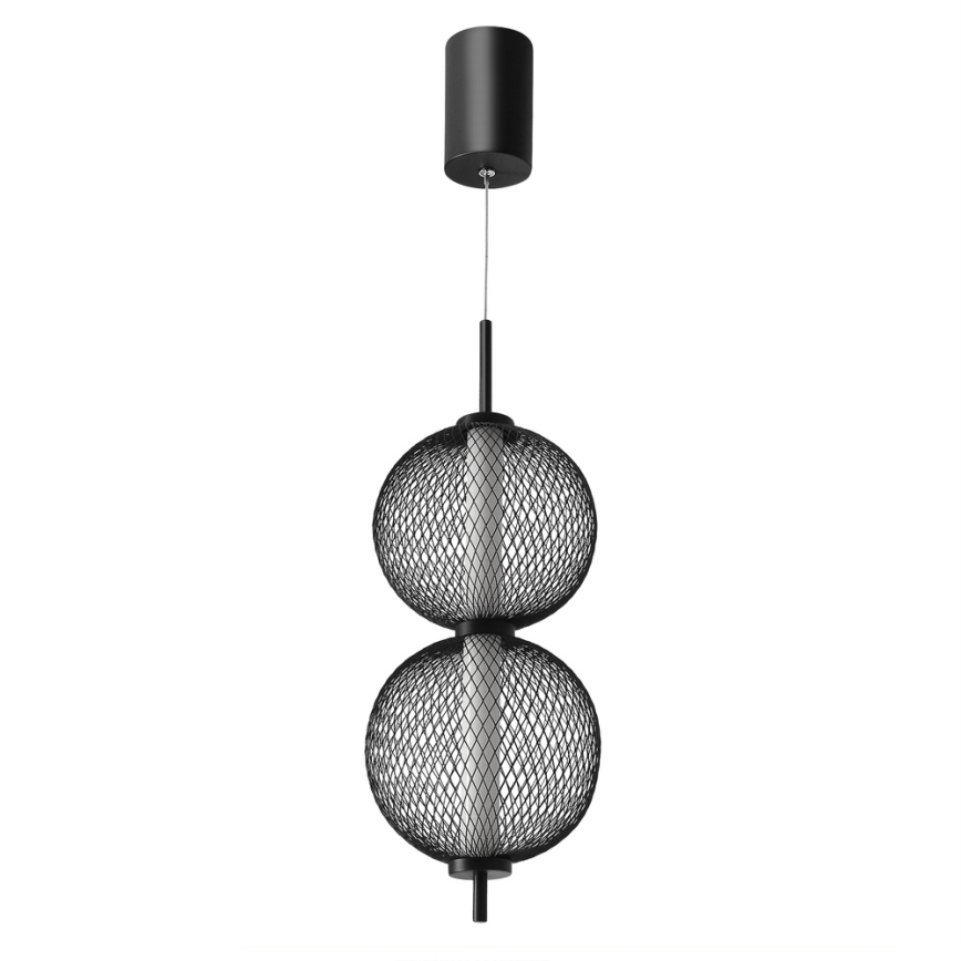 LED-Pendelleuchte an Kabel PUMA LED/10W/230V Ø 14 cm schwarz