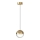 LED-Pendelleuchte an Kabel ZIREA LED/7W/230V goldfarben