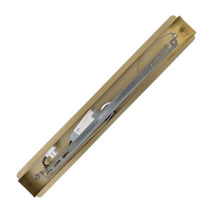 LED-Pendelleuchte an Seil LAGOS LED/24W/230V goldfarben