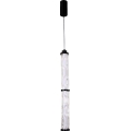LED Pendelleuchte an Stahlseil CORTE LED/18W/230V schwarz