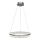 LED-Pendelleuchte an Stahlseil GALA LED/25W/230V Ø 50 cm silber