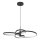 LED Pendelleuchte an Stahlseil RIBBON LED/37W/230V 4000K schwarz