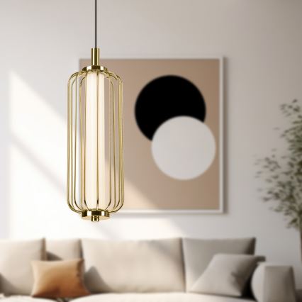 LED-Pendelleuchte BONNIE LED/15W/230V 3000K goldfarben