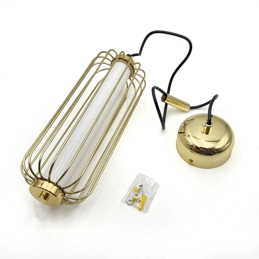 LED-Pendelleuchte BONNIE LED/15W/230V 3000K goldfarben