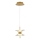 LED-Pendelleuchte BUTTERFLY 2xLED/5W/230V 3000K goldfarben