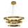 LED-Pendelleuchte JESI, 99 W, 230 V, 3000 K, Ø 100 cm, Bronze