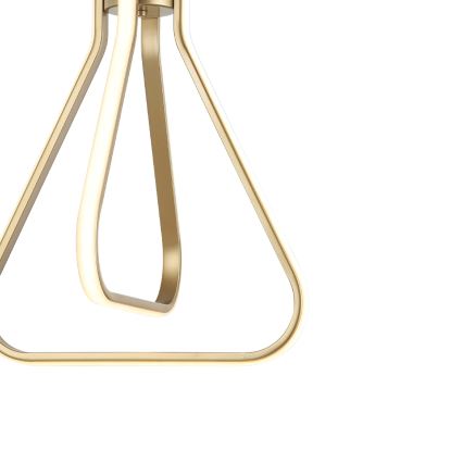 LED-Pendelleuchte mit Kabelaufhängung ZING LED/19W/230V, goldfarben