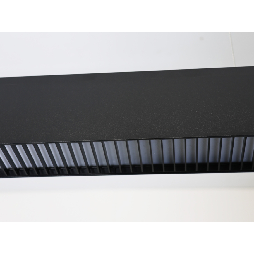 LED-Pendelleuchte mit Seilabhängung LED/55W/230V 3000/4000/6500K 120 cm schwarz