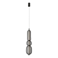 LED-Pendelleuchte PUMA an Kabel, LED/15W/230V, Ø 14 cm, schwarz
