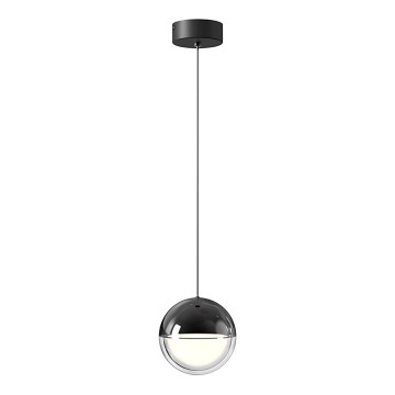 LED-Pendelleuchte ZIREA mit Seilaufhängung LED/7W/230V schwarz