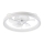 LED Plafoniera dimmerabile con ventilatore FARGO LED/37W/230V bianco + telecomando