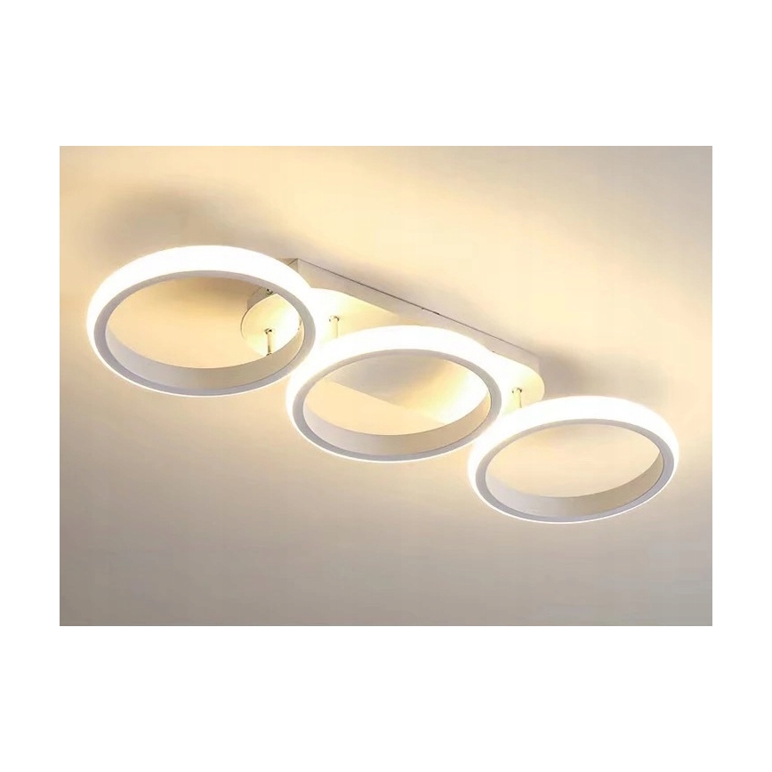 Plafoniera dimmerabile a LED/30W/230V 3000-6500K bianco Wi-Fi Tuya + telecomando