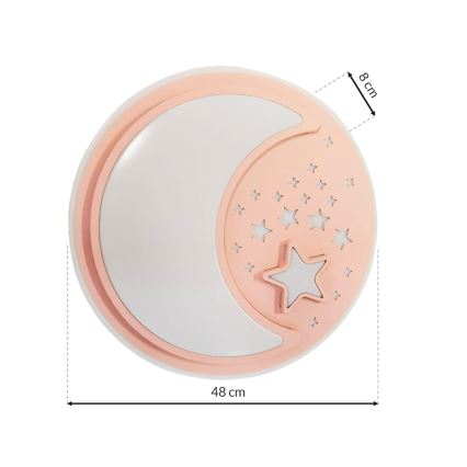 LED Plafonnier à intensité variable NOTTE LED/40W/230V + télécommande