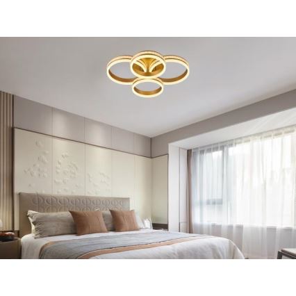 LED Plafonnier affleurant dimmable LED/150W/230V 3000-6500K + télécommande