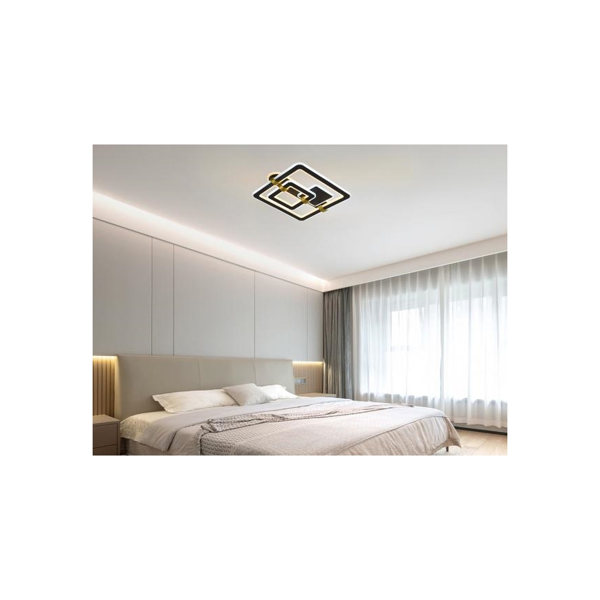 LED Plafonnier dimmable LED/140W/230V 3000-6500K + télécommande