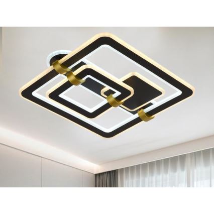 LED Plafonnier dimmable LED/140W/230V 3000-6500K + télécommande