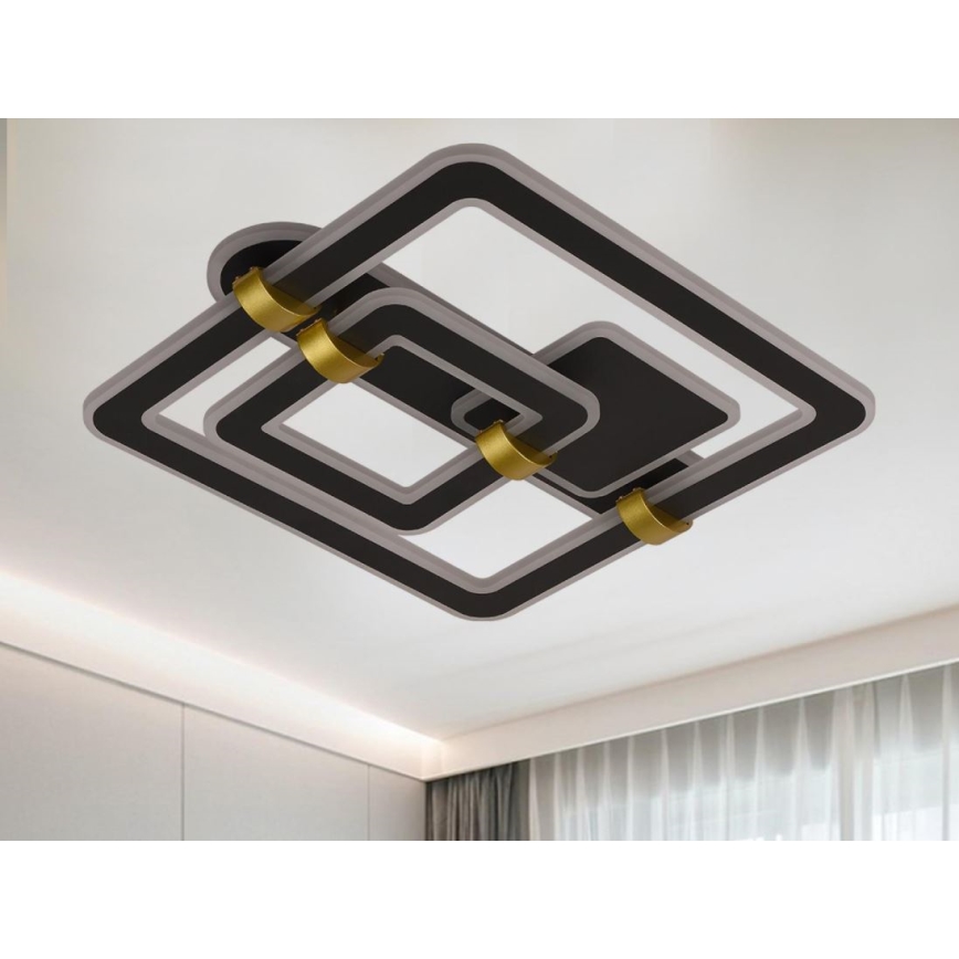 LED Plafonnier dimmable LED/140W/230V 3000-6500K + télécommande