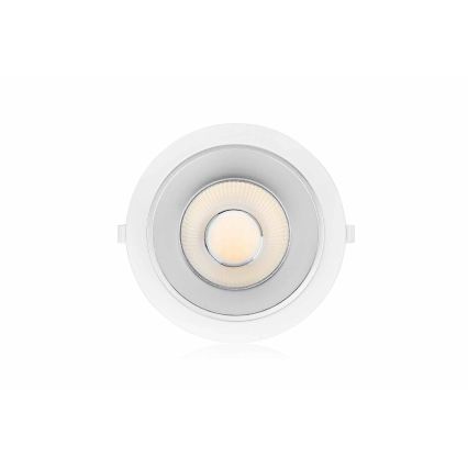 Luminaire encastré dimmable pour salle de bains NYON LED/20/26W/230V 3000/4000/5700K Ø 23,2 cm IP44 blanc