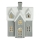 LED Porcellana decorazione LED/2xLR44/bianco caldo casa grigio