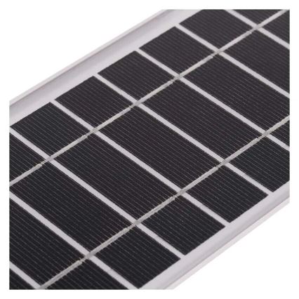 LED Proiettore solare con sensore di movimento LED/3,7V 3000mAh 4000K IP65 nero