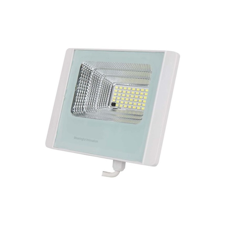 LED Proiettore solare da esterno LED/12W/3,2V IP65 4000K + telecomando
