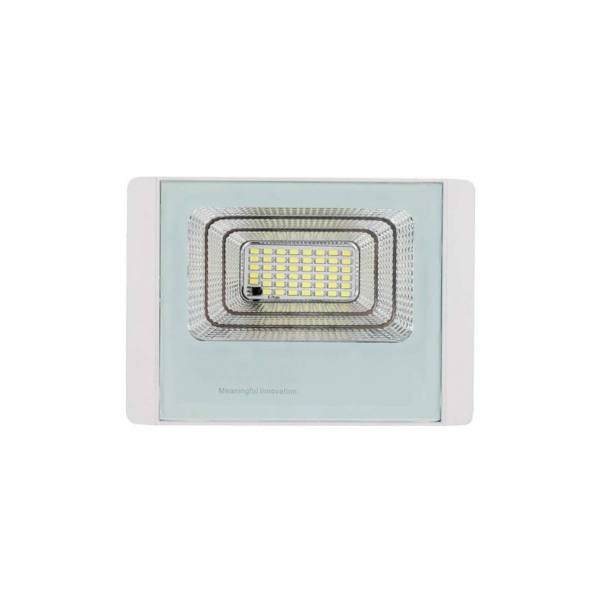 LED Proiettore solare da esterno LED/12W/3,2V IP65 6400K + telecomando