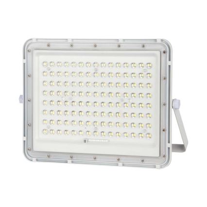 LED Proiettore solare da esterno LED/20W/3,2V 4000K bianco IP65 + telecomando