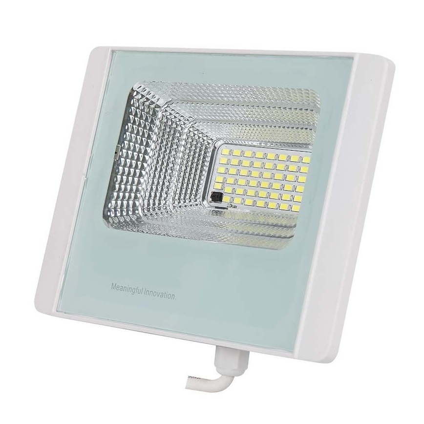 LED Proiettore solare da esterno LED/20W/3,2V IP65 6400K + telecomando