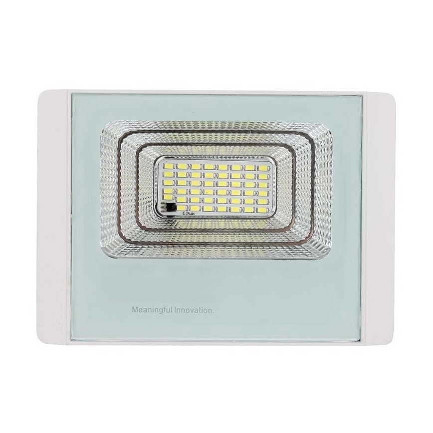 LED Proiettore solare da esterno LED/20W/3,2V IP65 6400K + telecomando