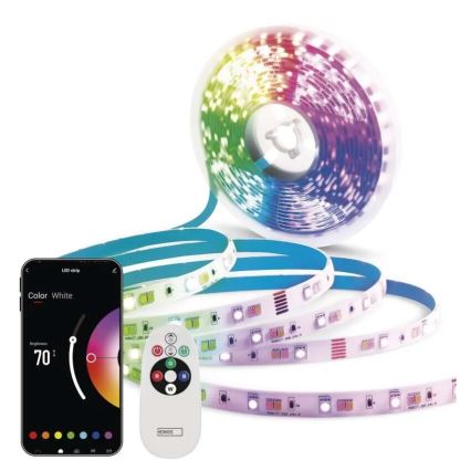 LED RGB+CCT Striscia dimmerabile GOSMART LED/11W/230V 2 m 2700-6500K IP44 Wi-Fi + telecomando