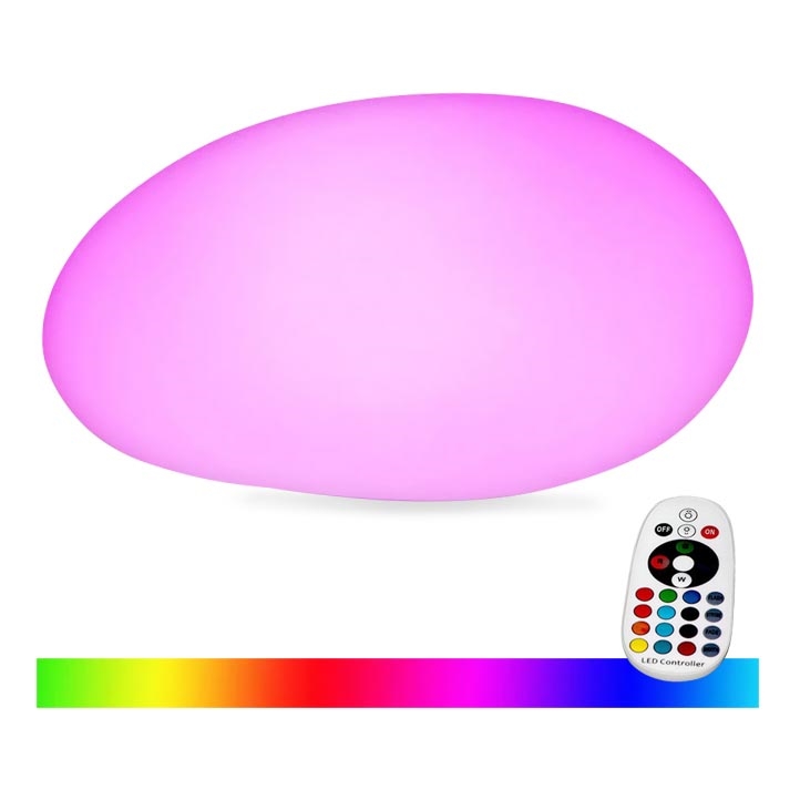 LED RGB Dimmbare Outdoor-Leuchte LED/1W/5V 28cm IP67 1000 mAh + Fernbedienung