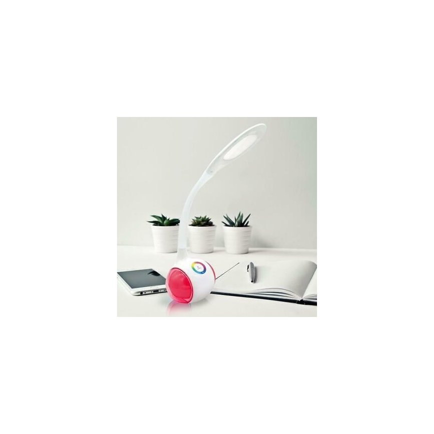 LED RGB Dimmbare Touch-Tischlampe LED/5W/5V 2400 mAh