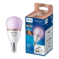 LED RGB-dimmbares Leuchtmittel Philips SMART P45 E14/4,9W/230V 2200-6500K CRI 90