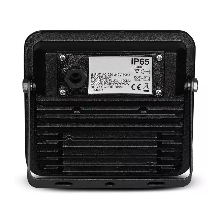 LED-RGB-Flutlicht LED/20W/230V IP65 schwarz