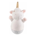 LED RGB Kinder-Nachtlicht mit Melodie 3xAAA/5V Einhorn