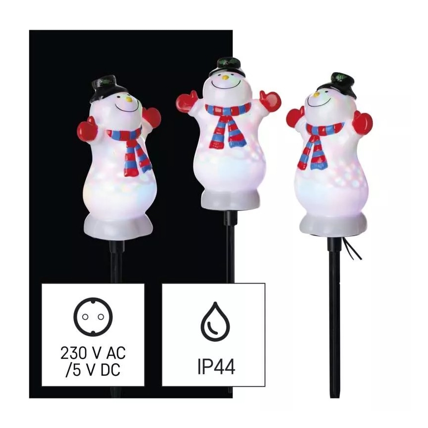 LED RGB Natale per esterni decorazione LED/5W/5/230V IP44