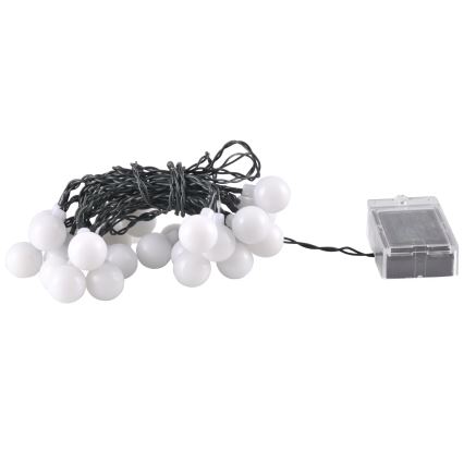 LED RGB Solar-Lichterkette PARTY 30xLED/1,2V 400 mAh 3,9 m IP44