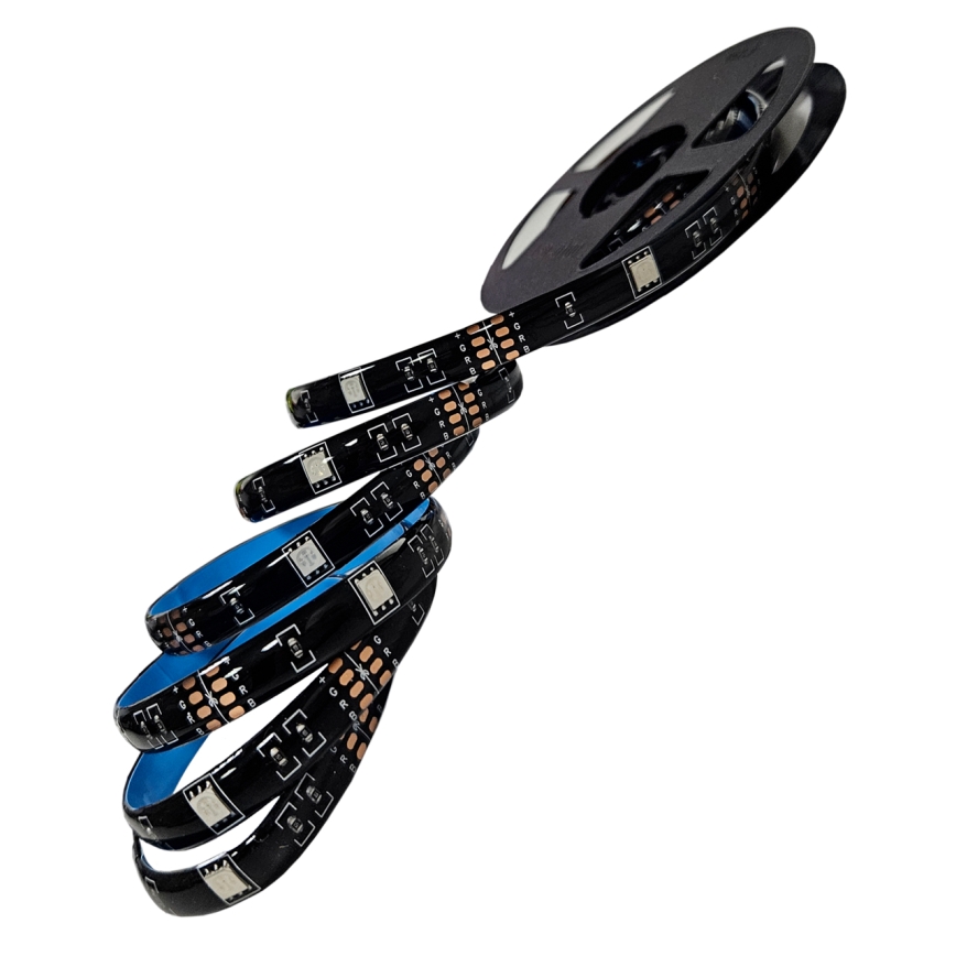 LED RGB Striscia dimmerabile LED/6W/5V USB 2 m + telecomando