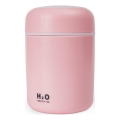 LED RGB Ultrasonic aroma diffuser und air humidifier LED/2W 300ml rosa