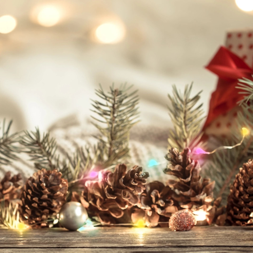 LED-RGB-Weihnachtslichterkette LED/10W/5V 10 m USB + Fernbedienung