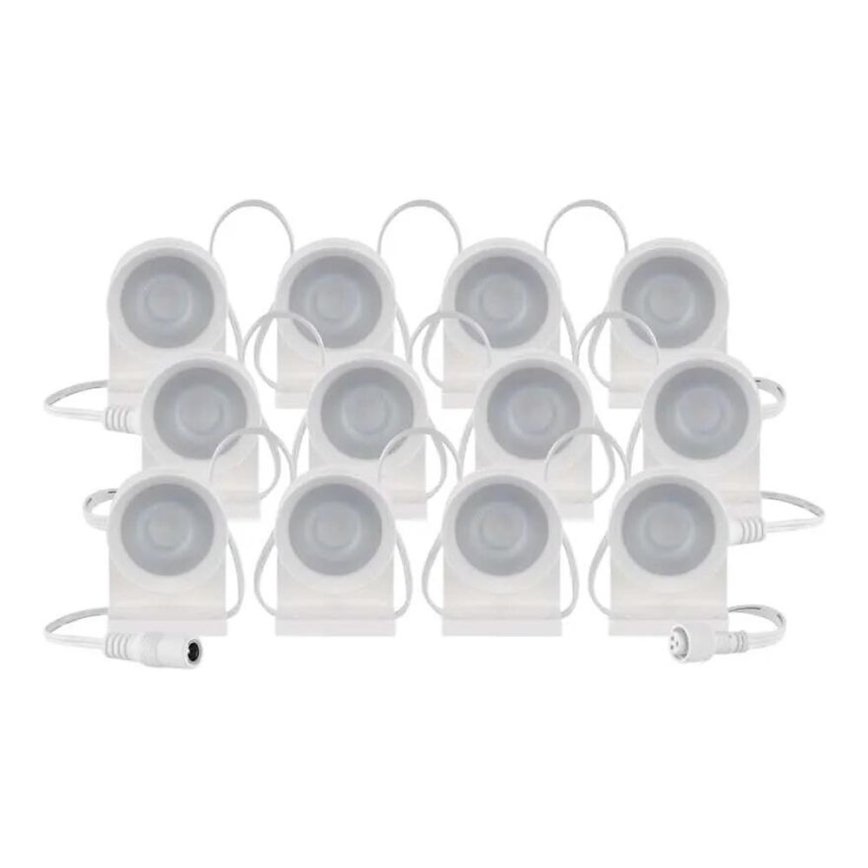 LED RGBIC+CCT Catena decorativa con spotlighting GoSmart 12xLED/7W/230V 255 cm Wi-Fi Tuya
