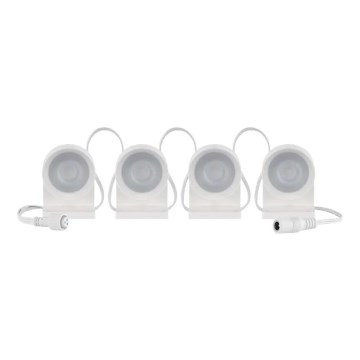 LED RGBIC+CCT Catena decorativa con spotlighting GoSmart - estensione 4xLED/7W/230V 85 cm Wi-Fi Tuya