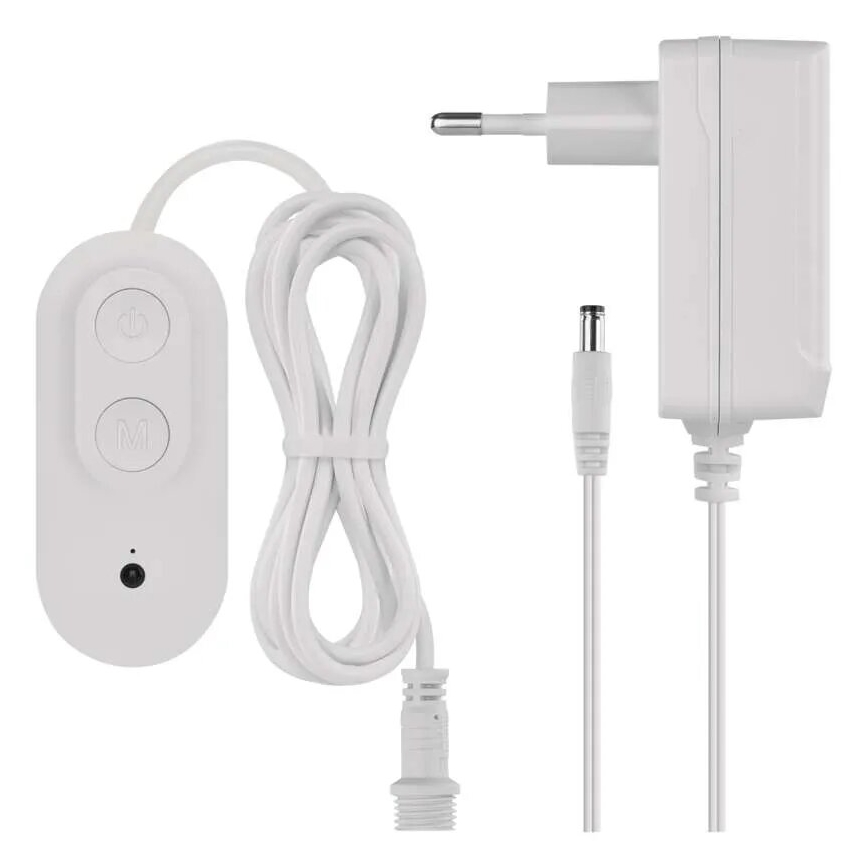 LED RGBIC+CCT Catena decorativa con spotlighting GoSmart 12xLED/7W/230V 255 cm Wi-Fi Tuya