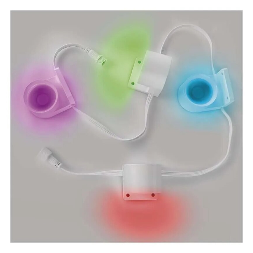 LED RGBIC+CCT Catena decorativa con spotlighting GoSmart - estensione 4xLED/7W/230V 85 cm Wi-Fi Tuya