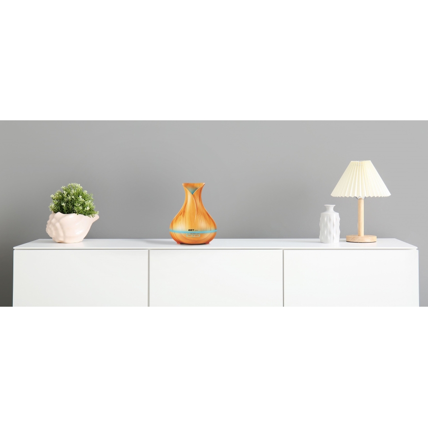 LED RGBW Diffusore di aromi e umidificatore d'aria LED/230V 500 ml Wi-Fi + telecomando