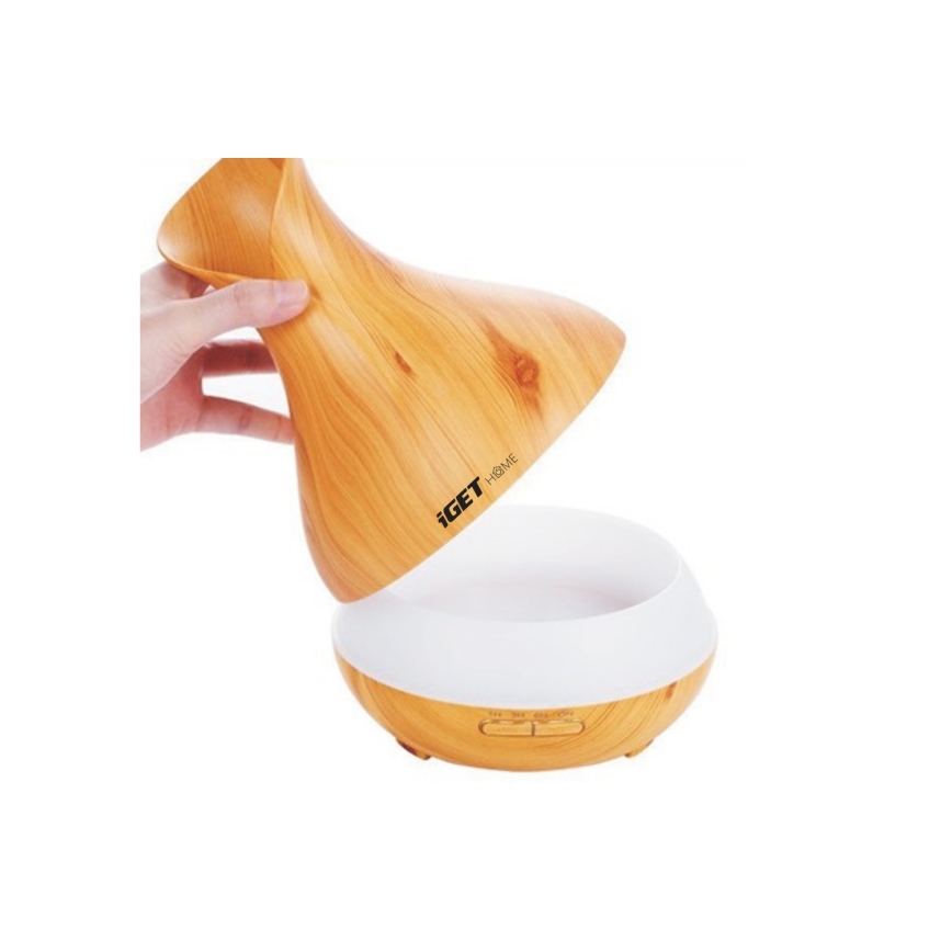 LED RGBW Diffusore di aromi e umidificatore d'aria LED/230V 500 ml Wi-Fi + telecomando