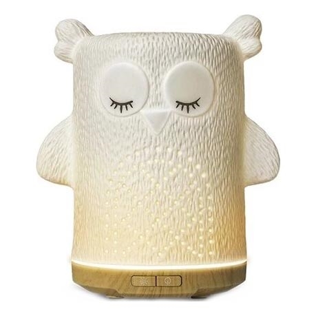 LED RGBW Diffusore di aromi LED/8W/230V 100 ml gufo