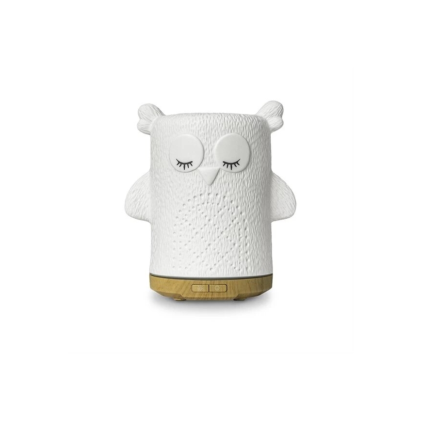 LED RGBW Diffusore di aromi LED/8W/230V 100 ml gufo