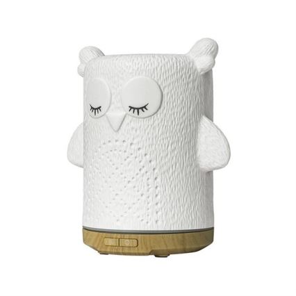 LED RGBW Diffusore di aromi LED/8W/230V 100 ml gufo