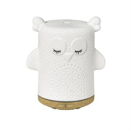 LED RGBW Diffusore di aromi LED/8W/230V 100 ml gufo